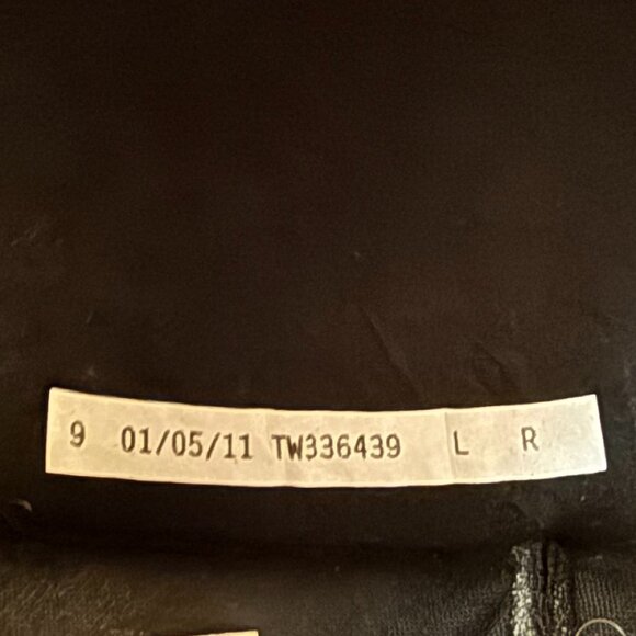 Stetson Black 100% Wool Crushable Western Style Hat, Unisex Size Large - Picture 7 of 11